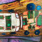 Hundertwasser Kunstdruck Die Straßengekreuzigten Kreisverkehr
