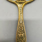 Vintage Handspiegel Edles Rosen-Design in Goldoptik