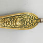 Vintage Handspiegel Edles Rosen-Design in Goldoptik