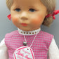 Original Käthe Kruse Stoffpuppe mit traditioneller Kleidung