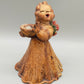 Charmante Engel Figur als Kerzenhalter
