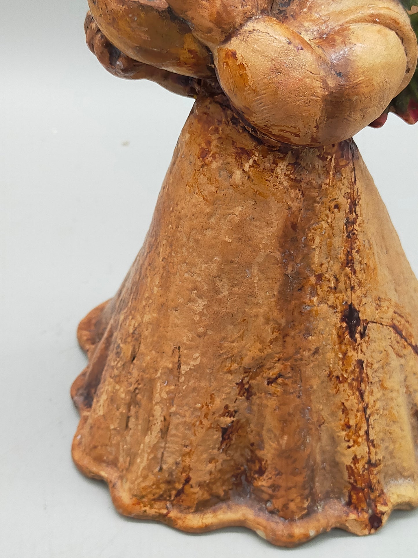 Charmante Engel Figur als Kerzenhalter