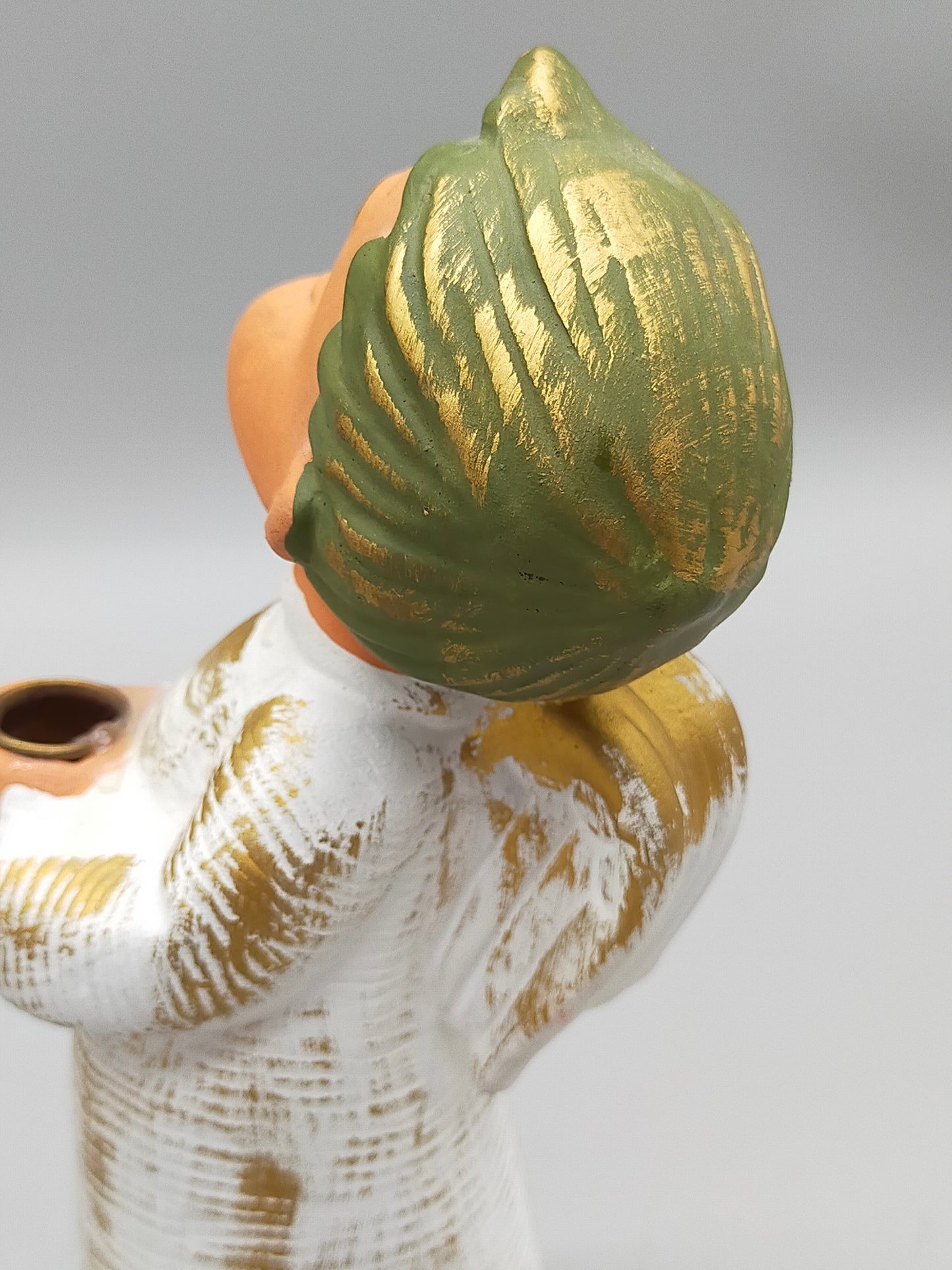 Zwei charmante Engel Figuren als Kerzenhalter