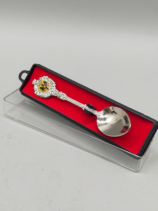 Edler Österreich Souvenirlöffel mit Wappen Elegantes Design