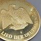 Prachtvolle Giganten Medaille Das Lied der Deutschen