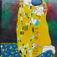 Schmuckschatulle mit Klimt Motiv Der Kuss Elegante Box