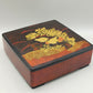 Traditionelle japanische Lackbox Kunstvolle Urushi Box mit Vögeln