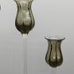 9tlg. Rosenthal Tulipa Glas Kerzenständer Set Bjørn Wiinblad Design