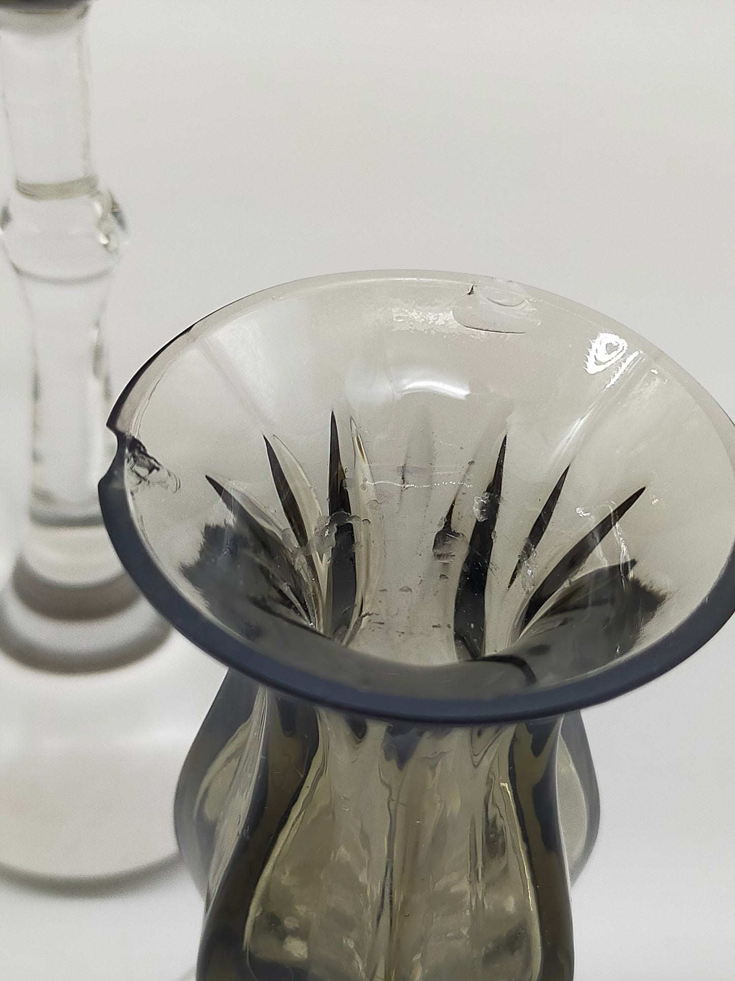 9tlg. Rosenthal Tulipa Glas Kerzenständer Set Bjørn Wiinblad Design