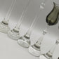 9tlg. Rosenthal Tulipa Glas Kerzenständer Set Bjørn Wiinblad Design