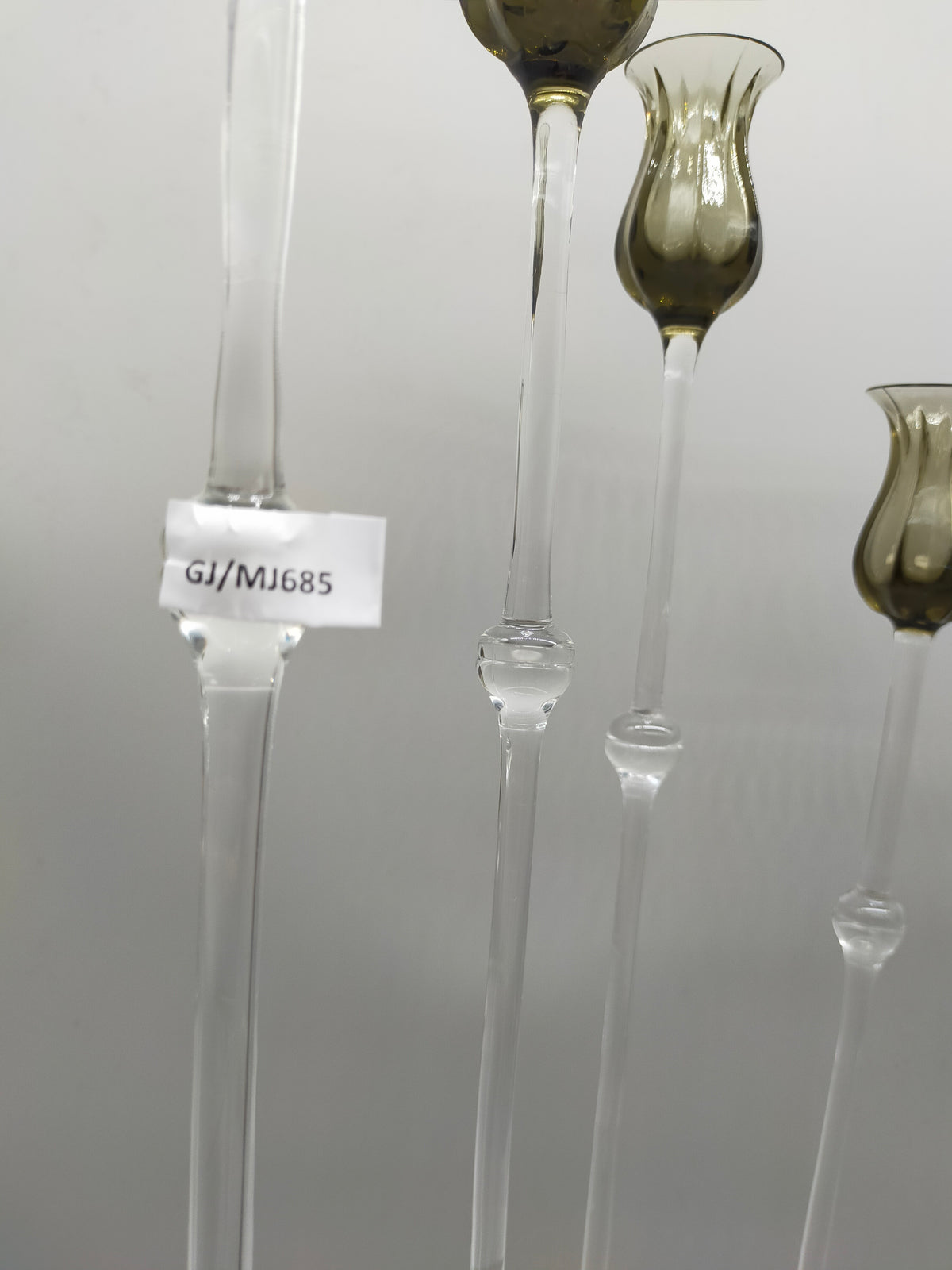 9tlg. Rosenthal Tulipa Glas Kerzenständer Set Bjørn Wiinblad Design – Gallery Jarrodi
