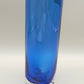 Edle Ingridglas Glas Vase Blaues Kunstglas der Serie Lord Nelson