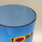 Edle Ingridglas Glas Vase Blaues Kunstglas der Serie Lord Nelson