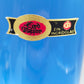Edle Ingridglas Glas Vase Blaues Kunstglas der Serie Lord Nelson