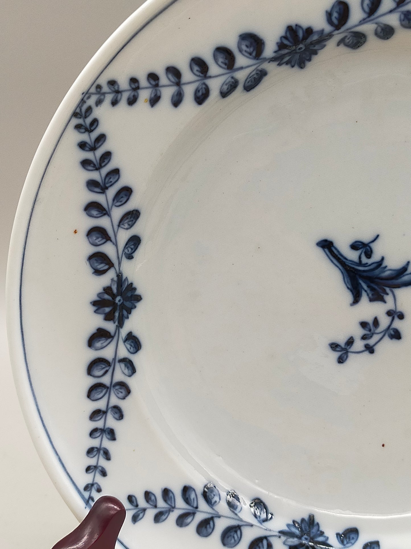 Selterer Meissen Jugendstil Teller  Dekor Blaue Rispe von Riemerschmid
