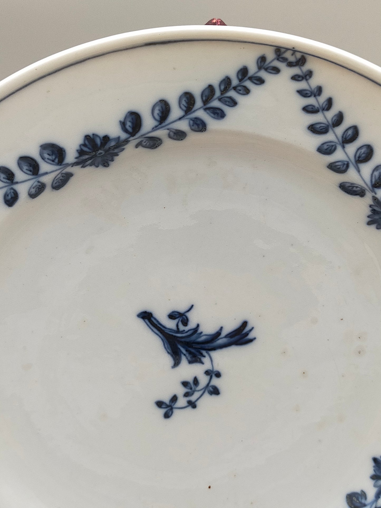 Selterer Meissen Jugendstil Teller  Dekor Blaue Rispe von Riemerschmid