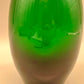 Elegante Grüne Glas Vase Skandinavischer Stil für Minimalisten