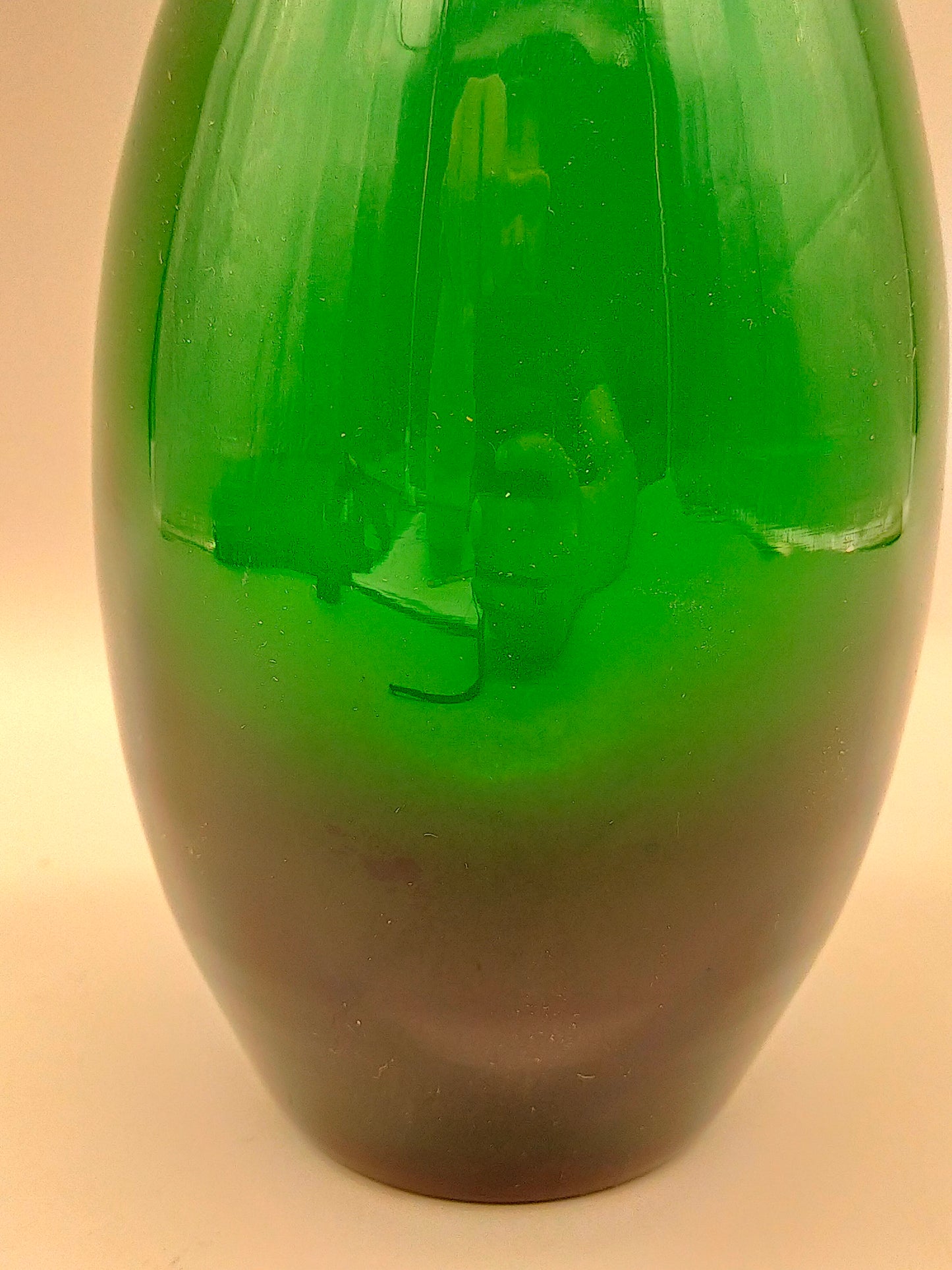 Elegante Grüne Glas Vase Skandinavischer Stil für Minimalisten