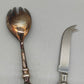 Vintage Servierbesteck Set Elegante Griffe im Barock Stil