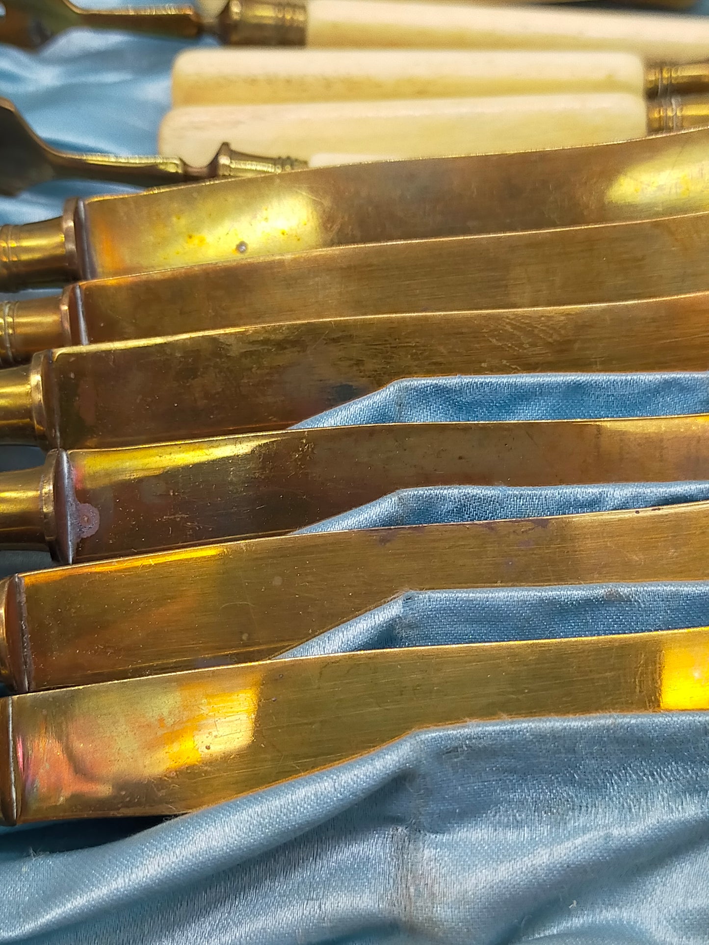 Antikes Otto Becherer Fischbesteck Set 13 teilig mit Etui