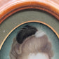Französische Schule (XVIII) Portrait einer Dame mit blauer Schleife