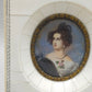 Miniatur Porträt einer eleganten Dame