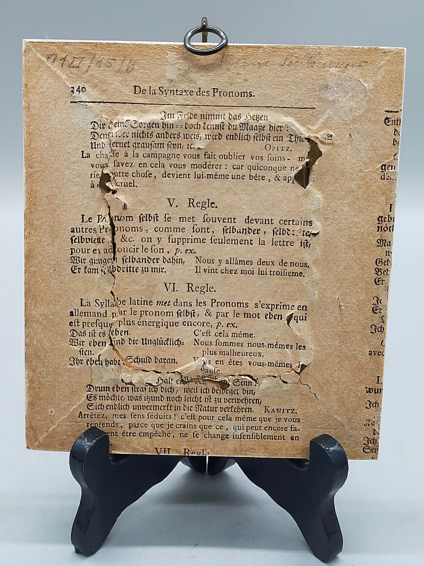 Deutsche Schule (XIX) Edle Damen Miniatur