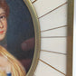 Französische Schule (XIX) Damen Portrait im Mosaikrahmen