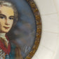 Deutsche Schule (XVIII) Feines Miniaturporträt eines Edelmanns