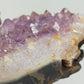 Bergmann auf Schlitten mit Amethyst Druse Rustikale Deko Figur