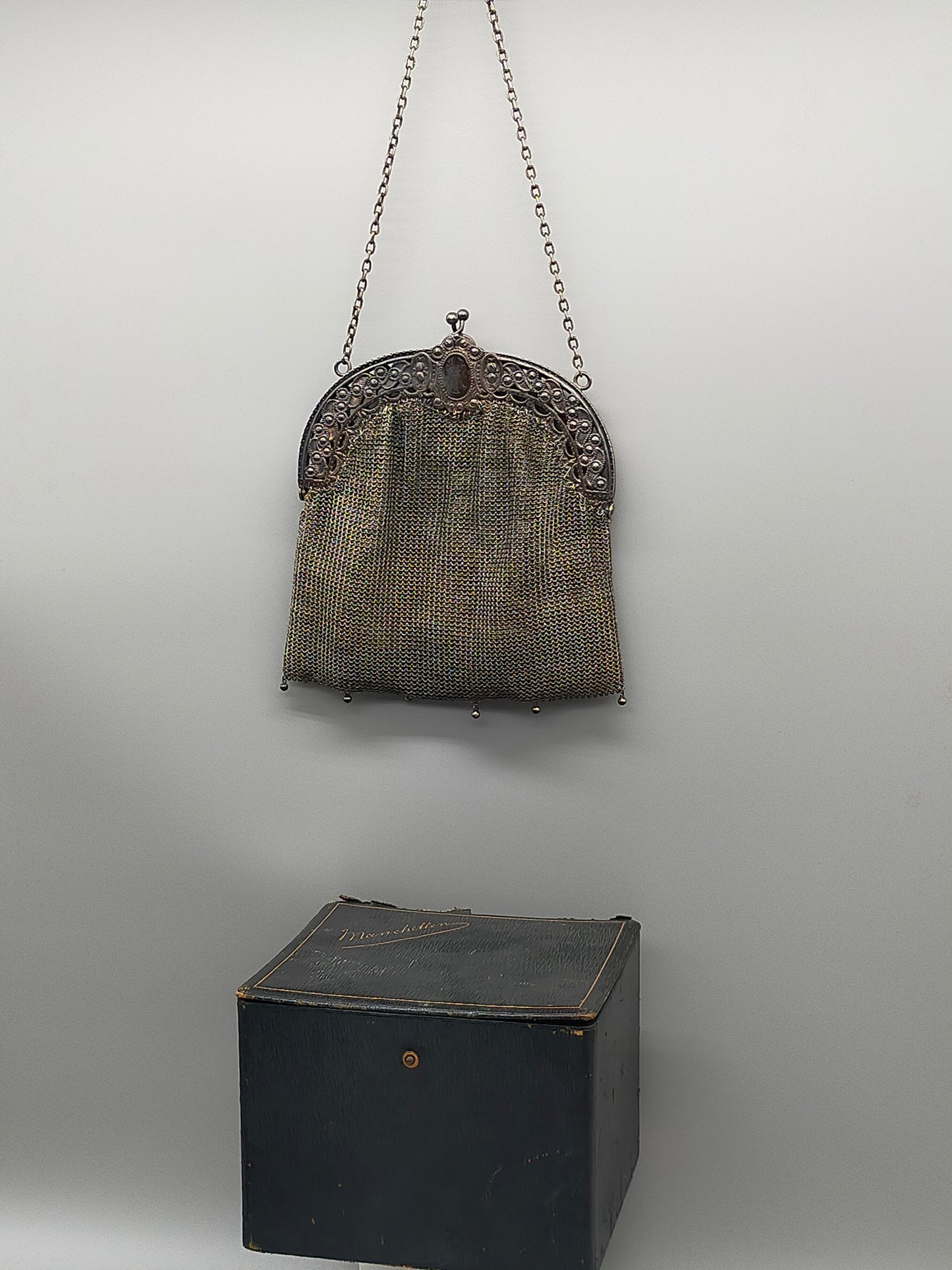 Antike Glieder Tasche Jugendstil Hand Tasche von 1913