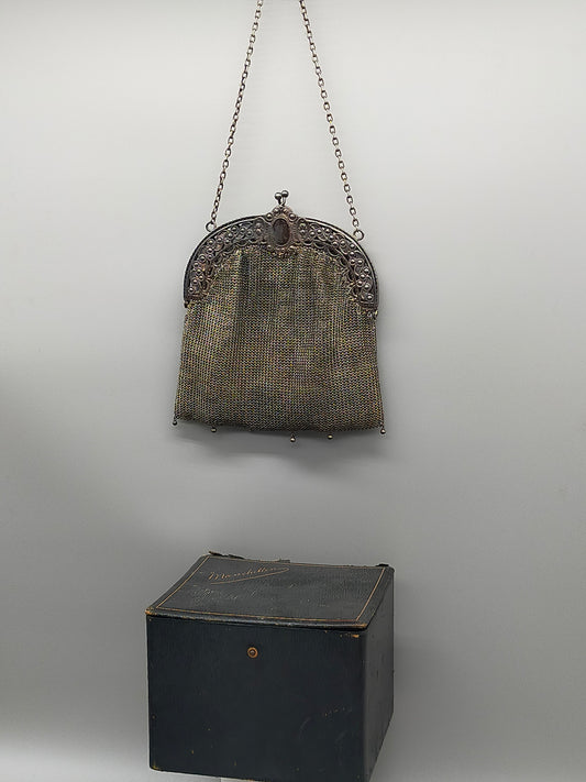 Antike Glieder Tasche Jugendstil Hand Tasche von 1913