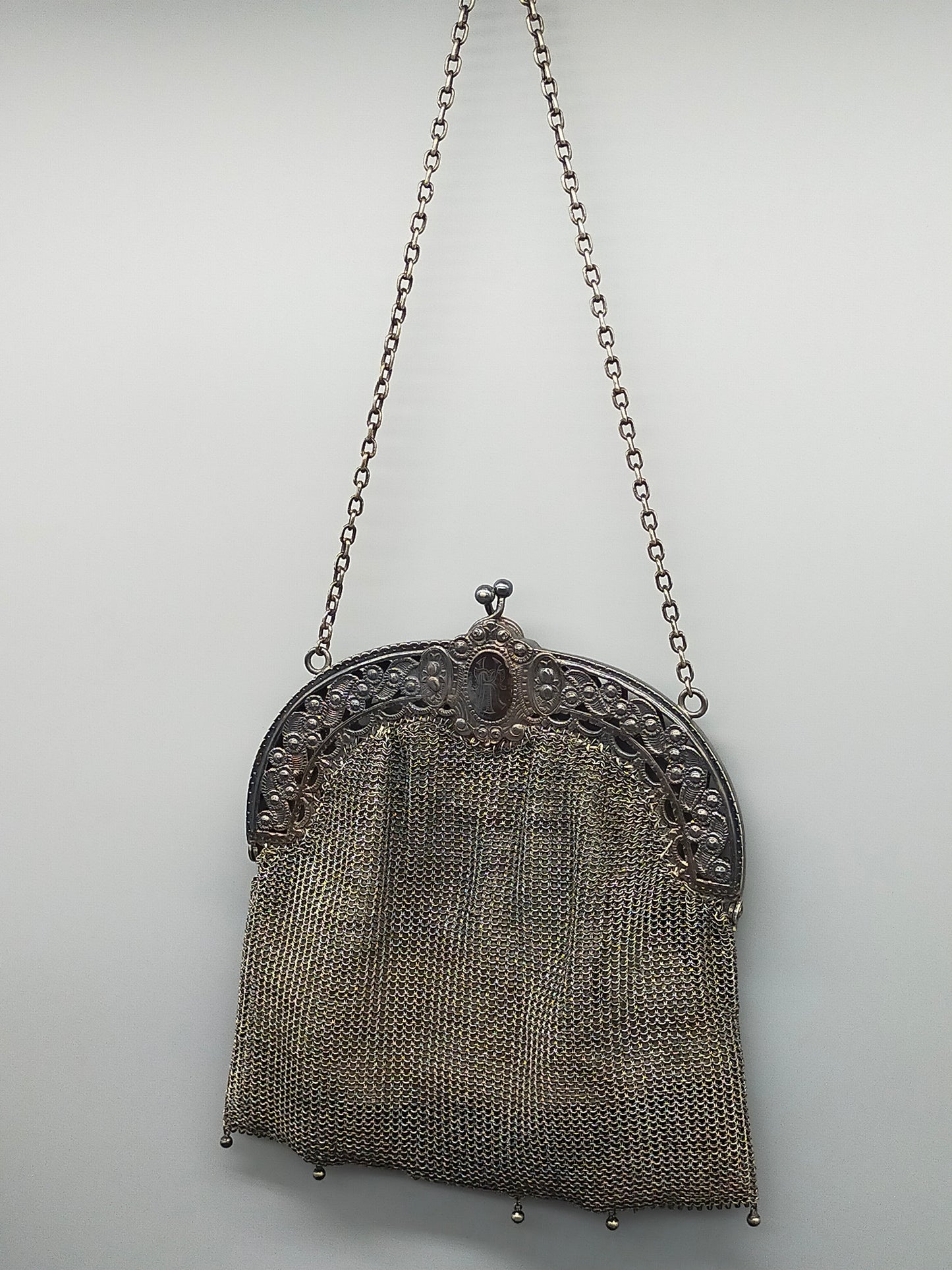 Antike Glieder Tasche Jugendstil Hand Tasche von 1913