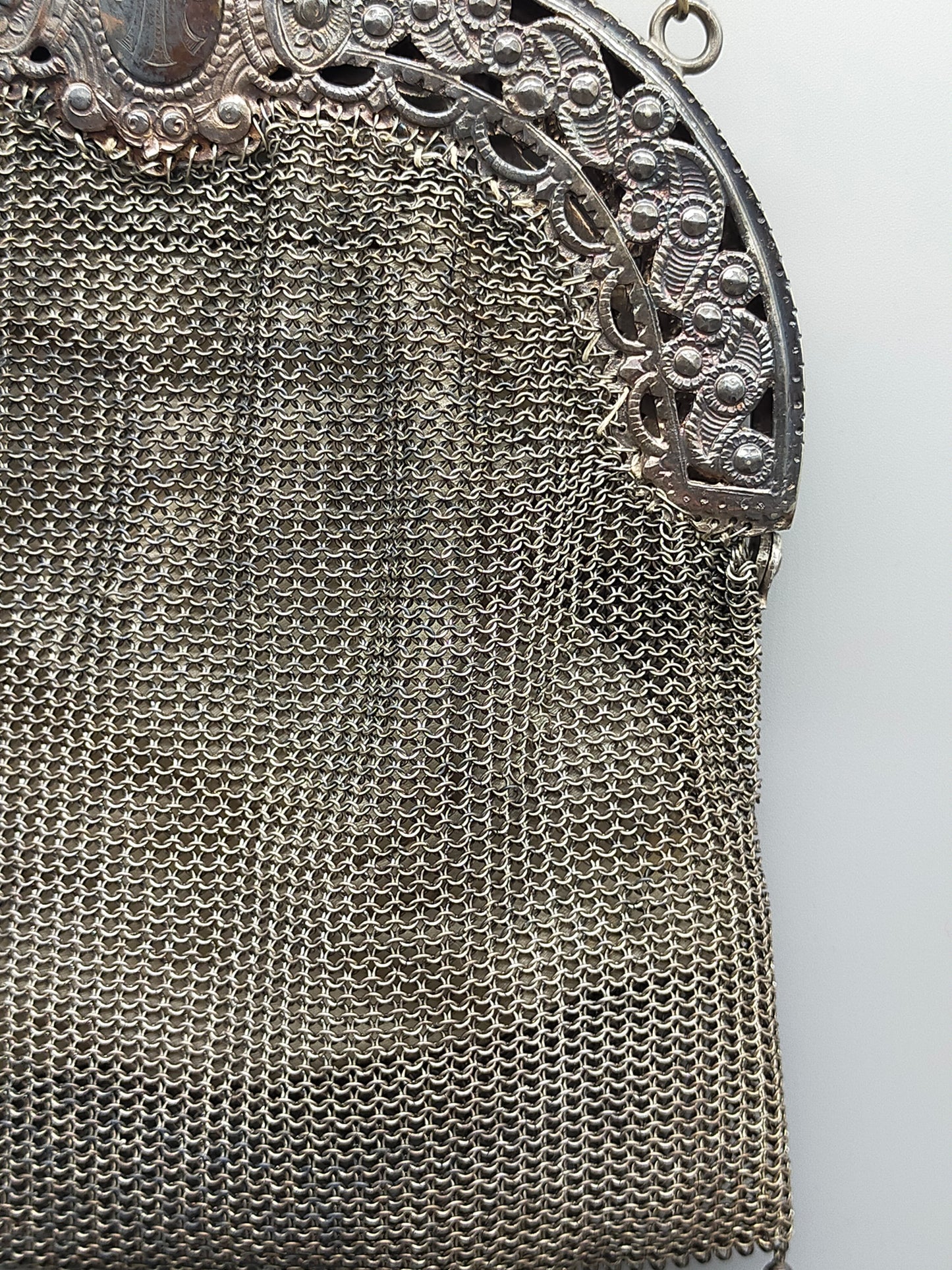 Antike Glieder Tasche Jugendstil Hand Tasche von 1913
