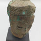 Antiker asiatischer Buddha Kopf – Skulptur