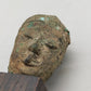 Antiker asiatischer Buddha Kopf – Skulptur