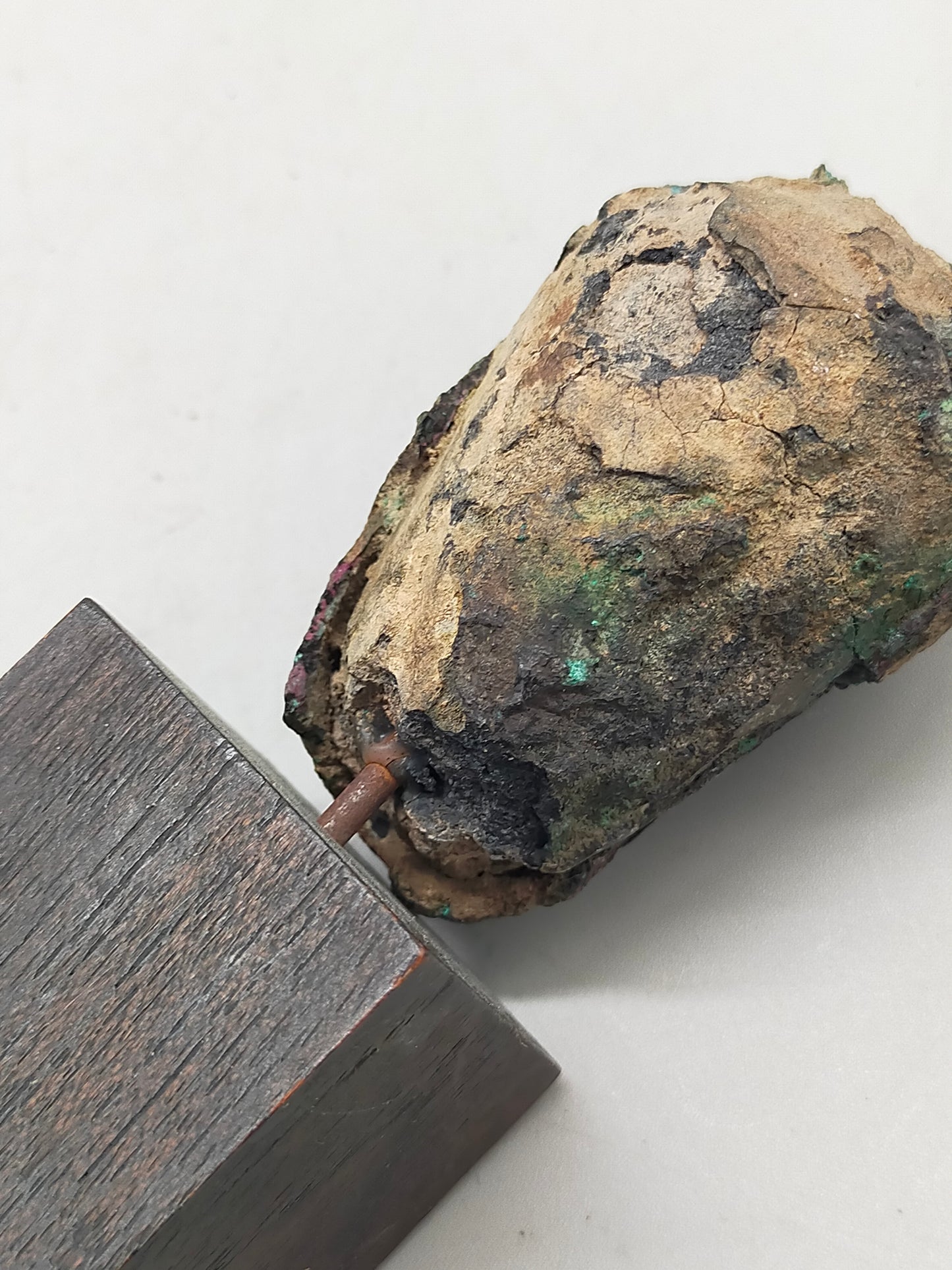 Antiker asiatischer Buddha Kopf – Skulptur