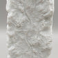Scherzer Bavaria Vintage Porzellan Vase Weißes Reliefdesign
