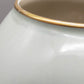 Elegante Royal Porzellan Bavaria Vase mit goldenem Blattdekor