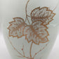 Elegante Royal Porzellan Bavaria Vase mit goldenem Blattdekor