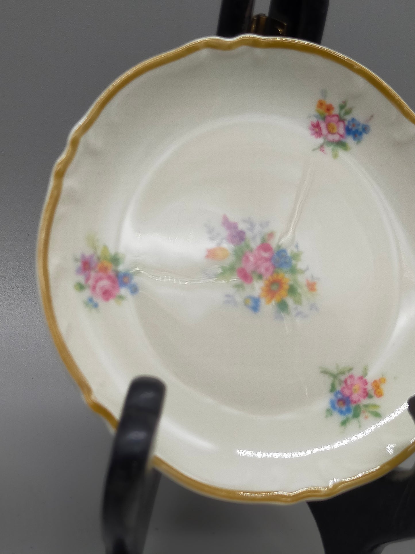 Krautheim Selb Bavaria 6er Set Teller Elegantes Blumendesign