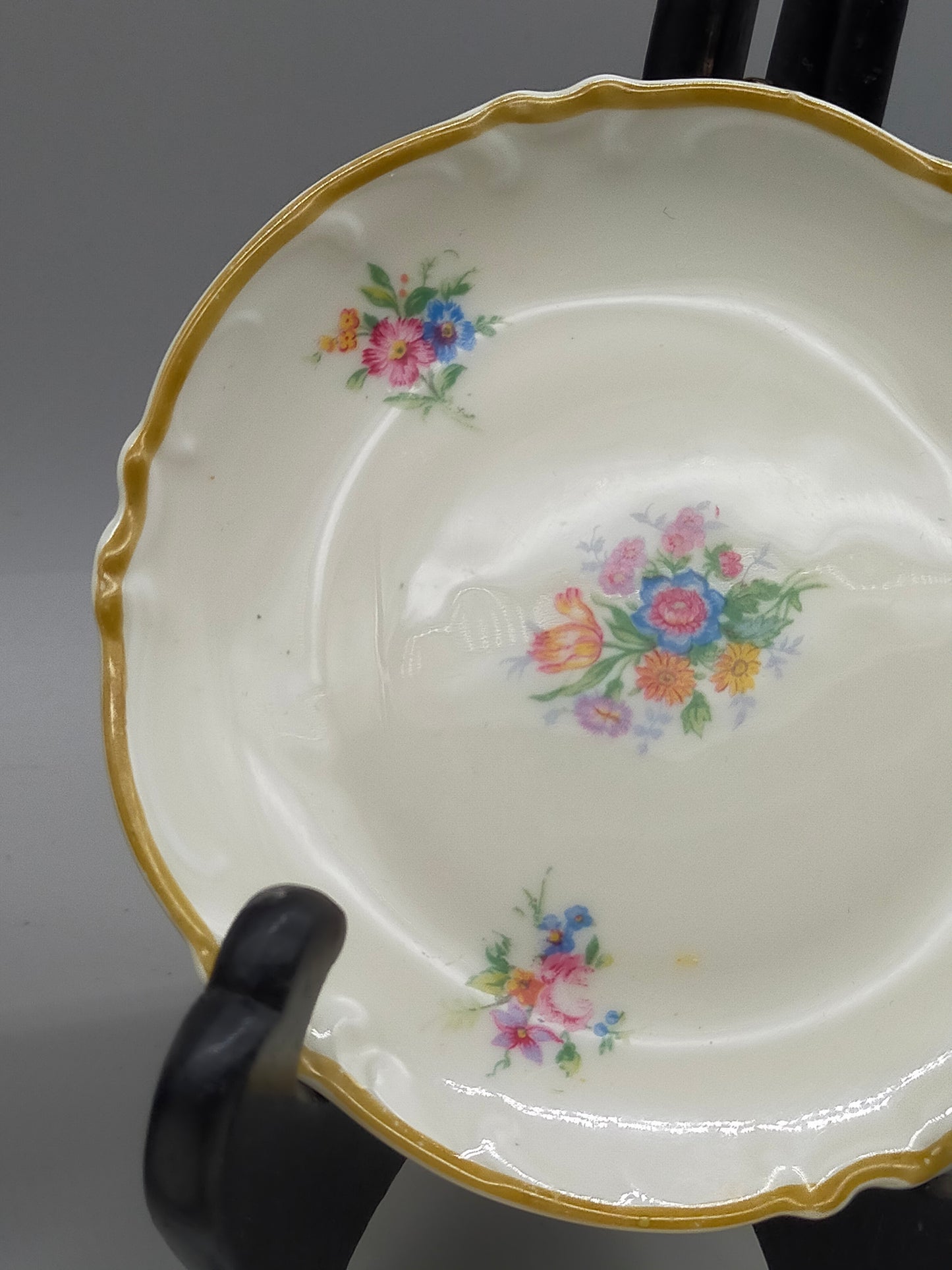 Krautheim Selb Bavaria 6er Set Teller Elegantes Blumendesign