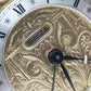 Edle Swiza Tisch Uhr – Klassische Kaminuhr in edler Holzoptik