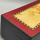 Elegante Schmuckschatulle mit Musikwerk Wurzelholz Design