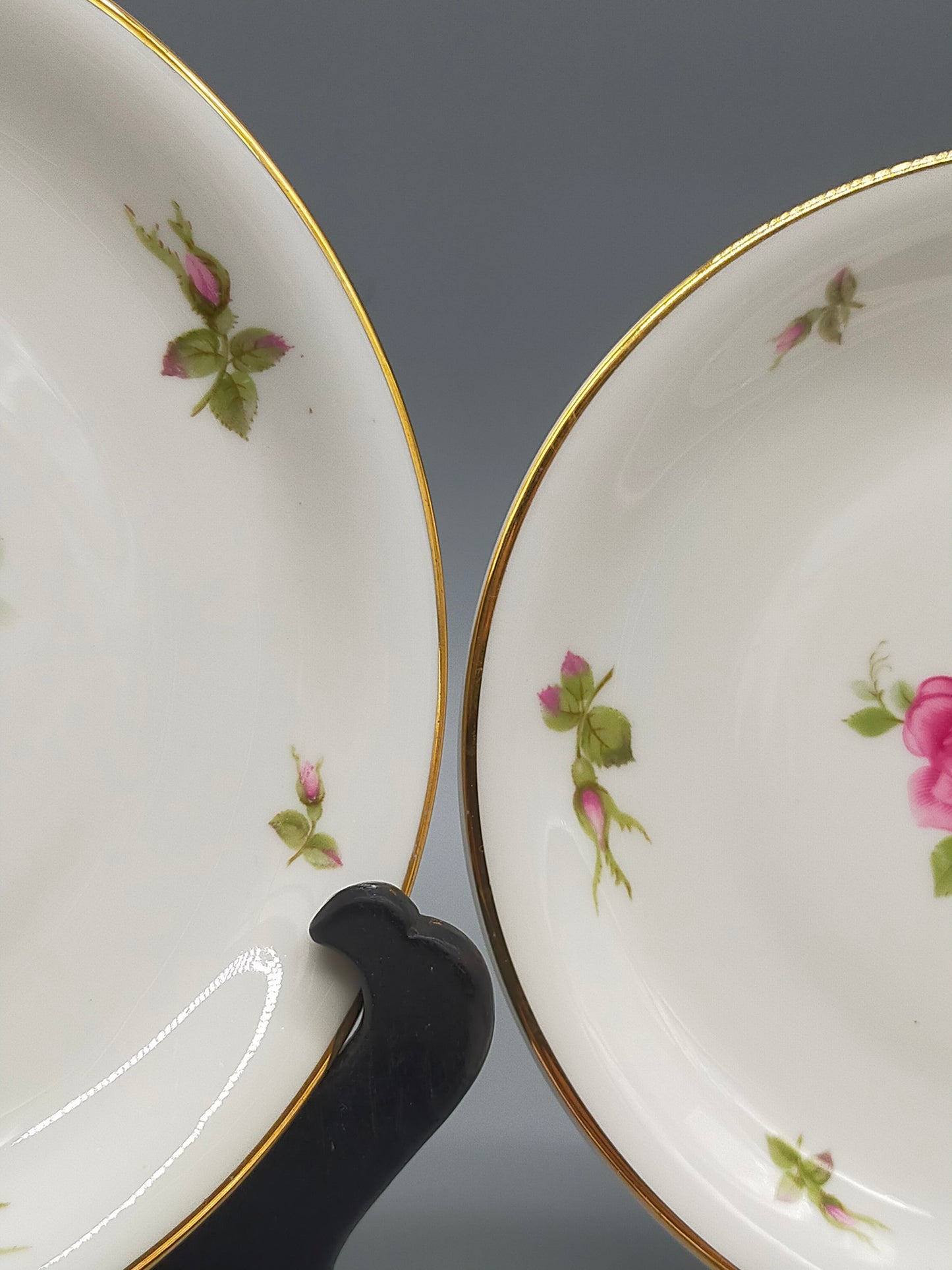 6er Set Rosenthal Form E Rose Teller von Raymond Loewy