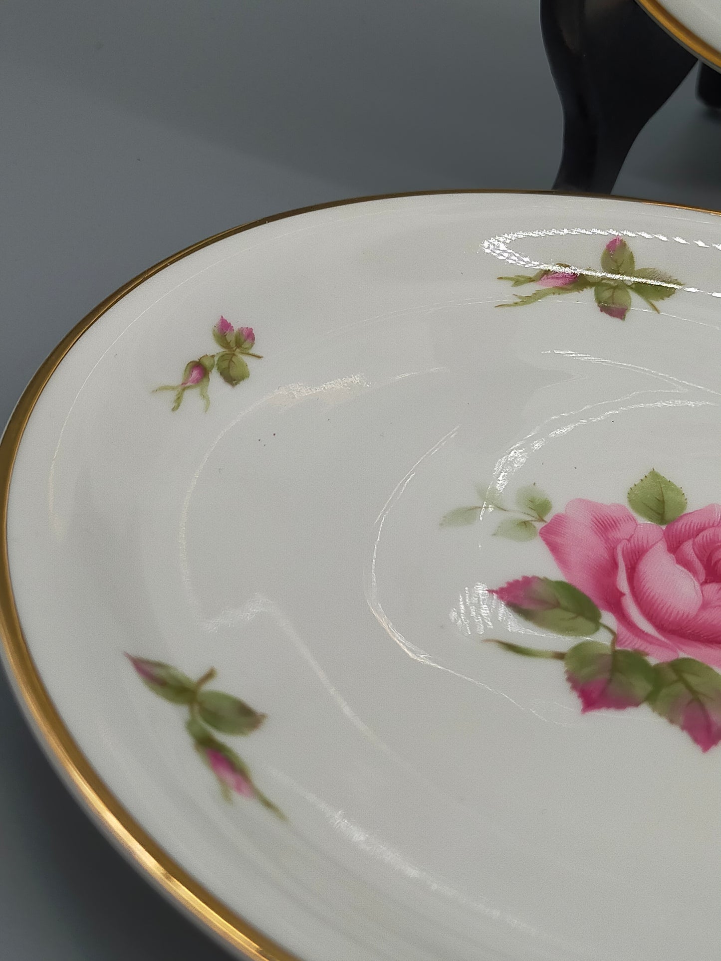 6er Set Rosenthal Form E Rose Teller von Raymond Loewy