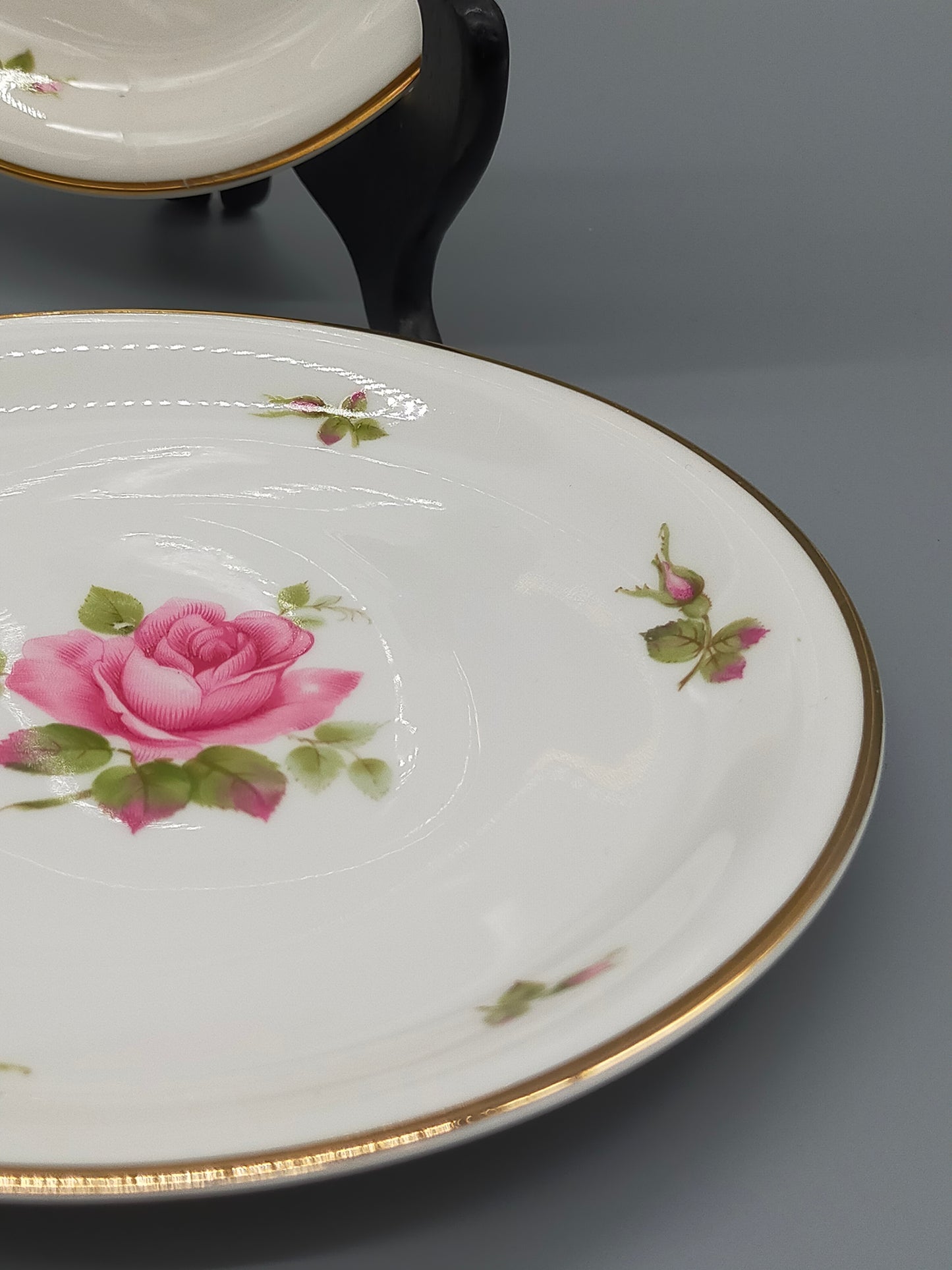 6er Set Rosenthal Form E Rose Teller von Raymond Loewy