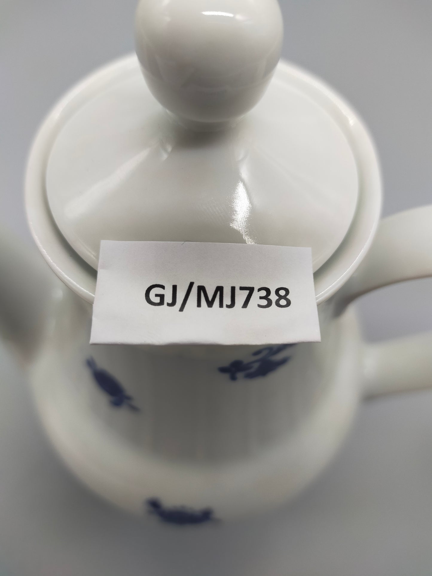 Kaffeeservice Graf von Henneberg 1777 Echt Kobalt Porzellan DDR