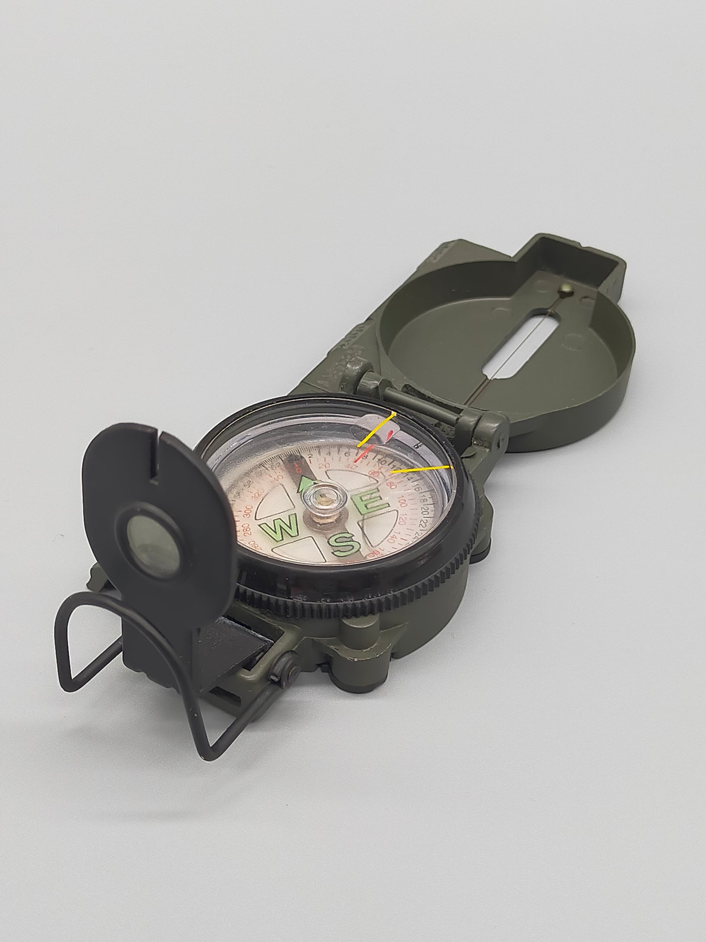 Robuster Militär Marschkompass Zuverlässige Navigation