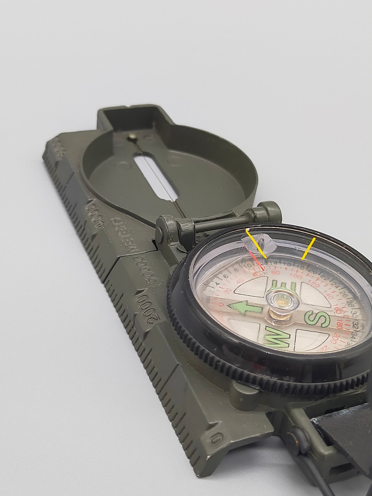 Robuster Militär Marschkompass Zuverlässige Navigation